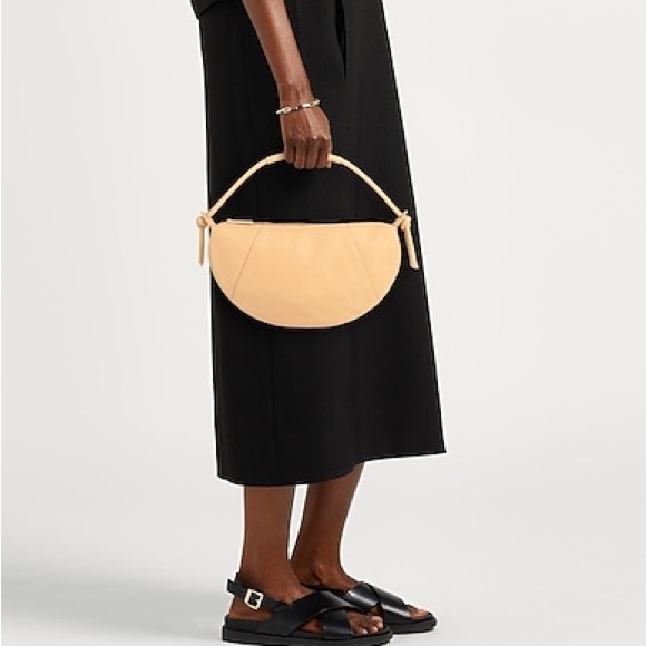 Mansur Gavriel Mini Fortuna Shoulder Bag in Sand NEW + Free tote bag - Picture 4 of 11